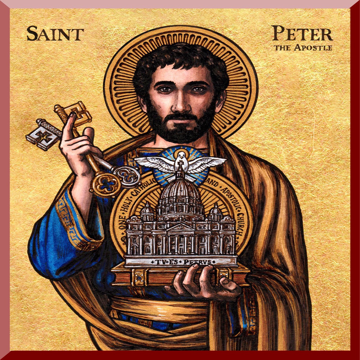 Theophilia St. Peter Wall Plaque