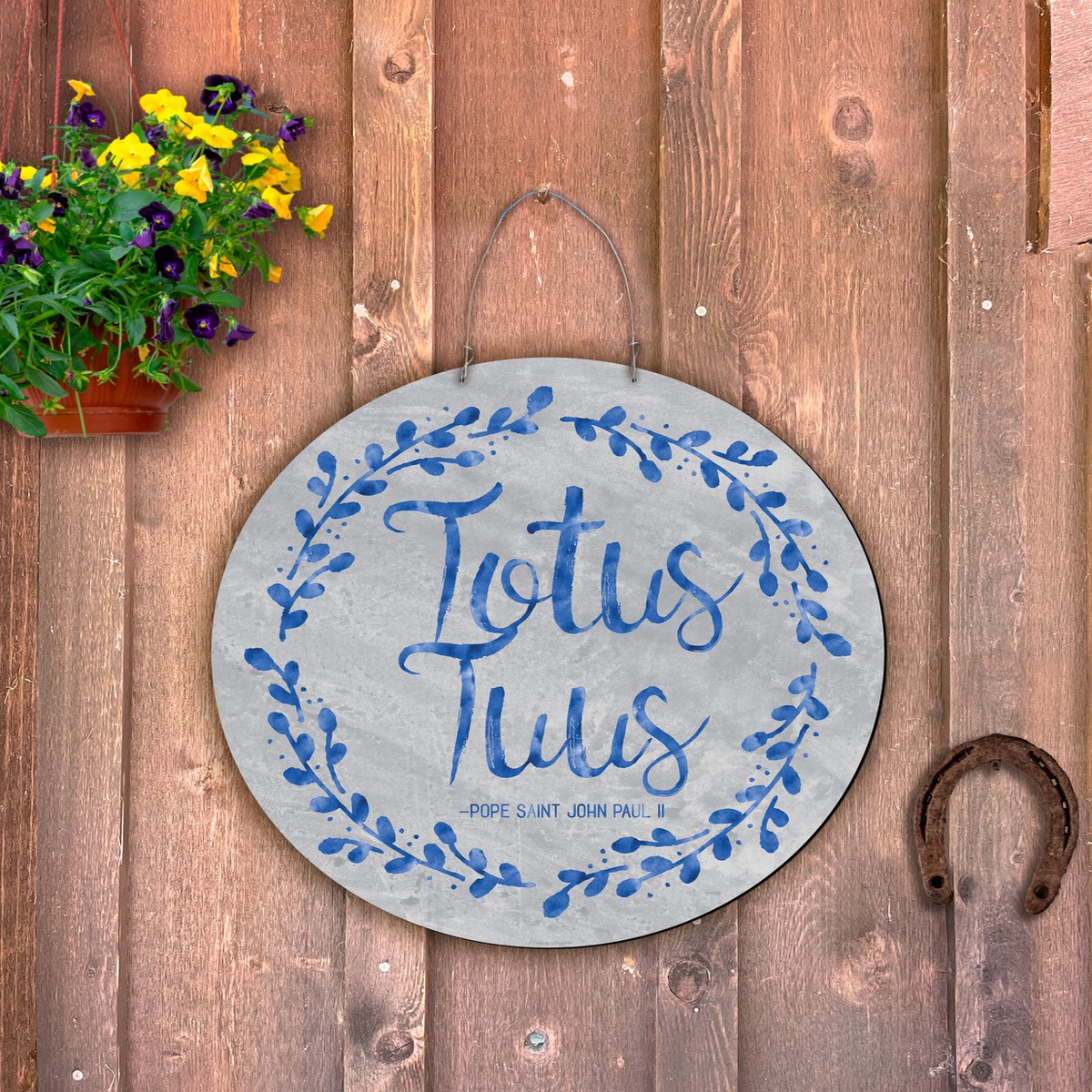 Totus Tuus Door Hanger