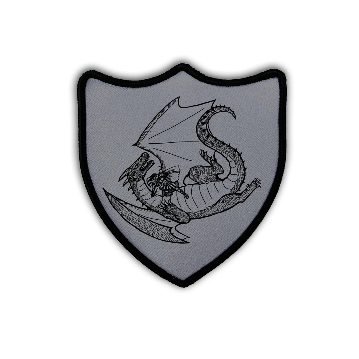 CORAGGIO St. George Shield Iron-On Patch