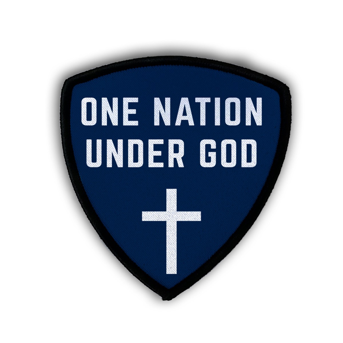 "One Nation" Shield Iron-On Patch 3