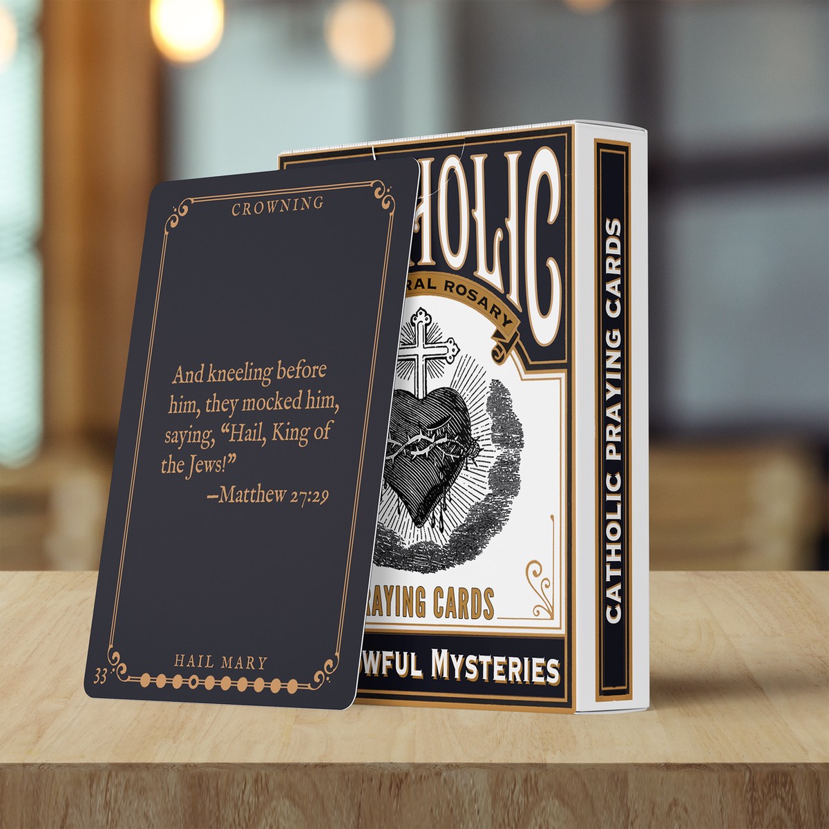 Sorrowful Mysteries Praying Card Deck