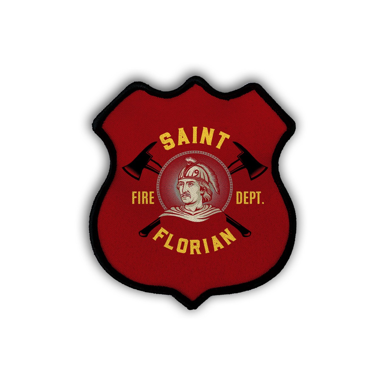 St. Florian Shield Iron-On Patch
