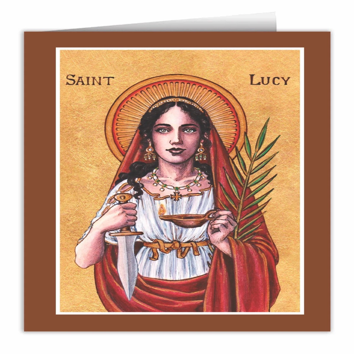 Theophilia St. Lucy Note Card