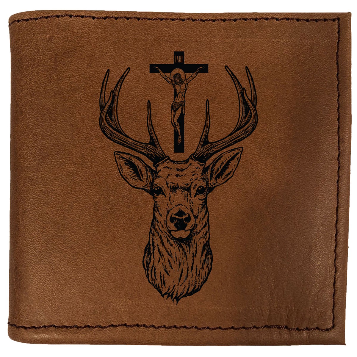 St. Hubert Bi-Fold Leather Wallet