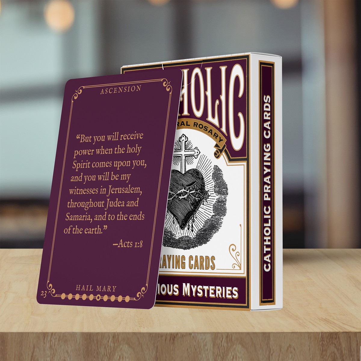 Glorious Mysteries Praying Card Deck