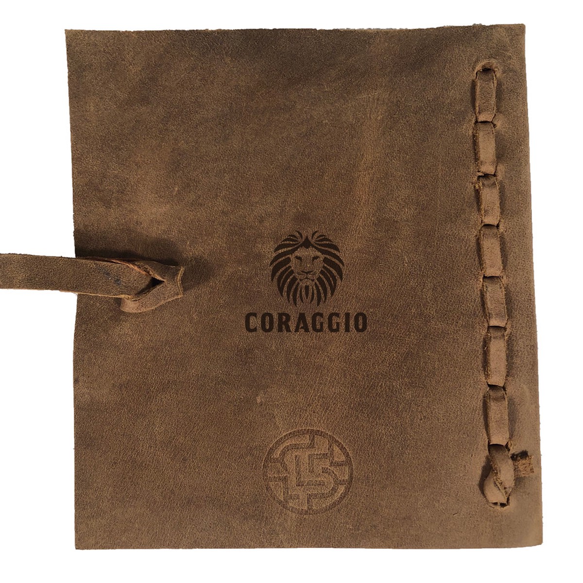 St. Carlo Acutis Quote Rustic Leather Journal