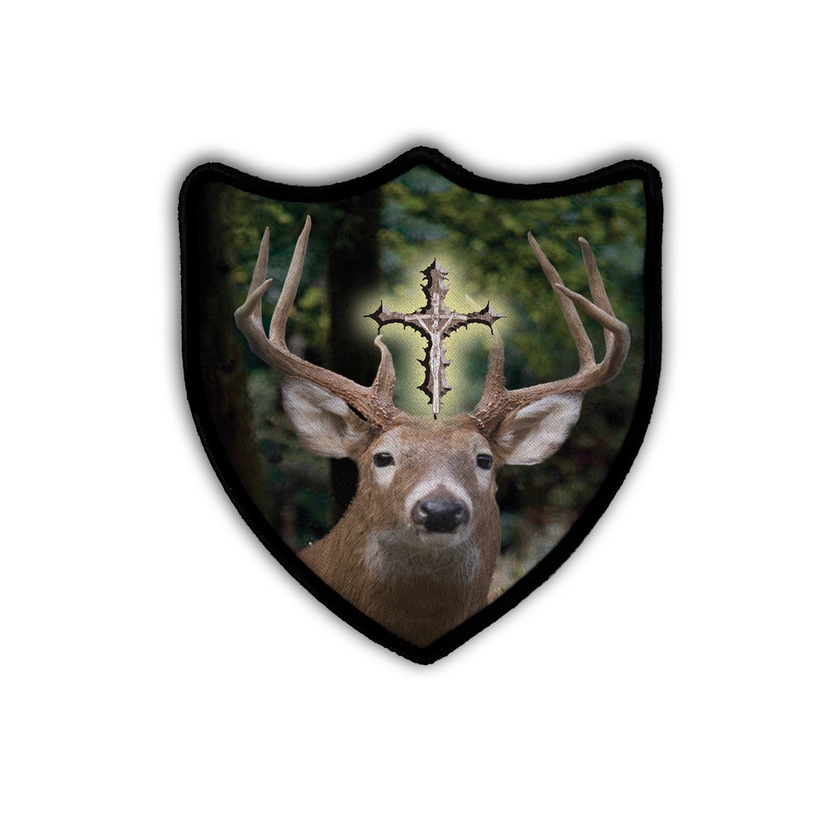 St. Hubert Shield Iron-On Patch