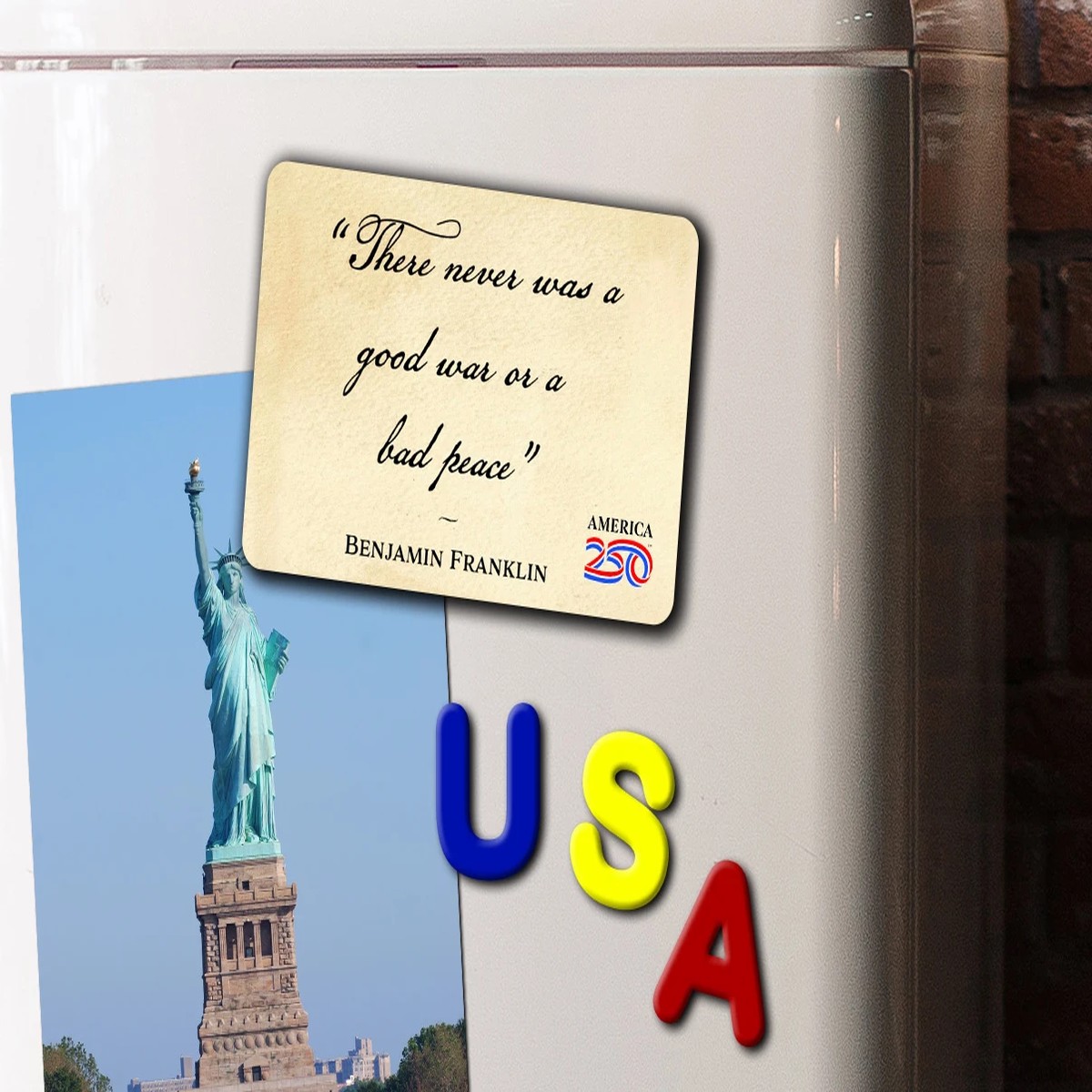 "There Never Was" America250 Magnet Standard
