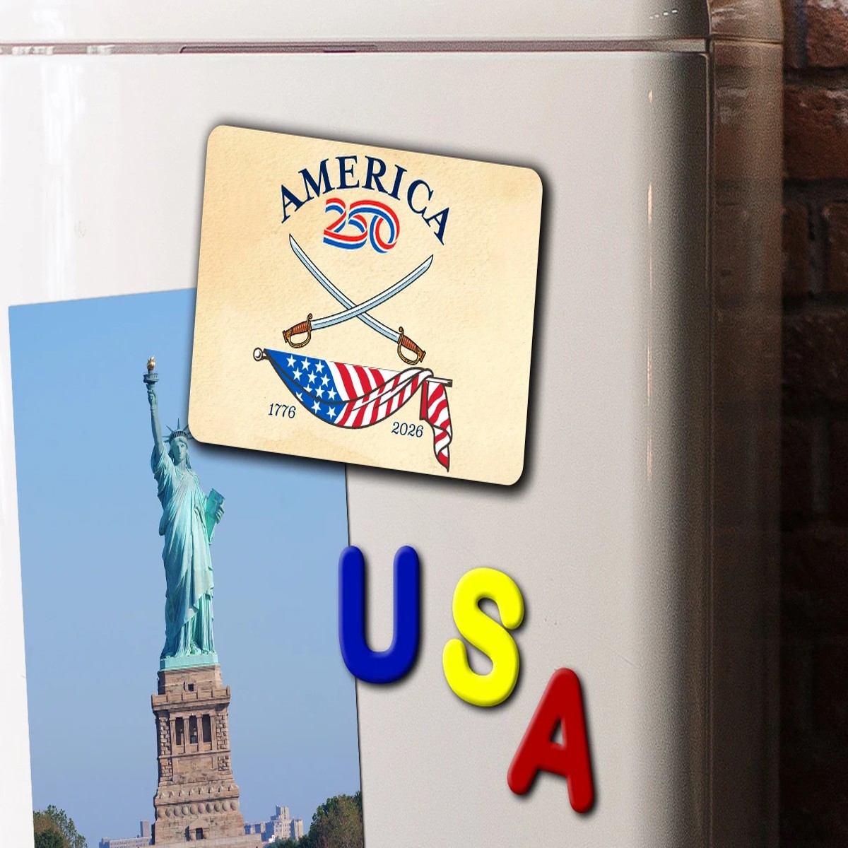 America250 Sword Magnet Standard