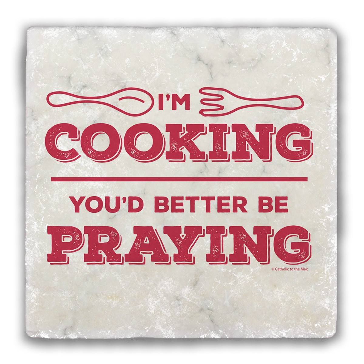 I'm Cooking Tumbled Stone Tile