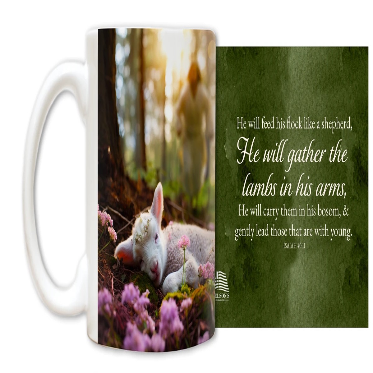 Springtime Sheep Mug