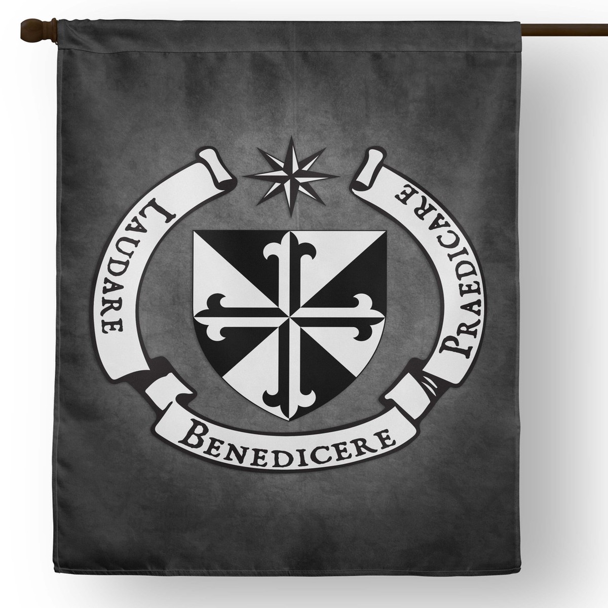Dominican Emblem House Flag