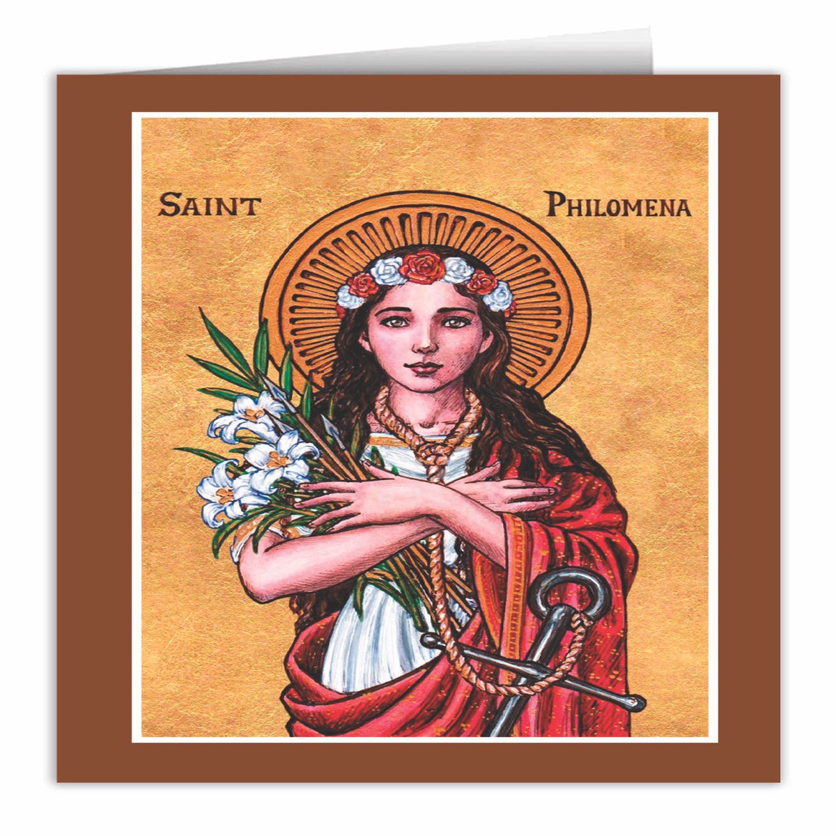 Theophilia St. Philomena Note Card