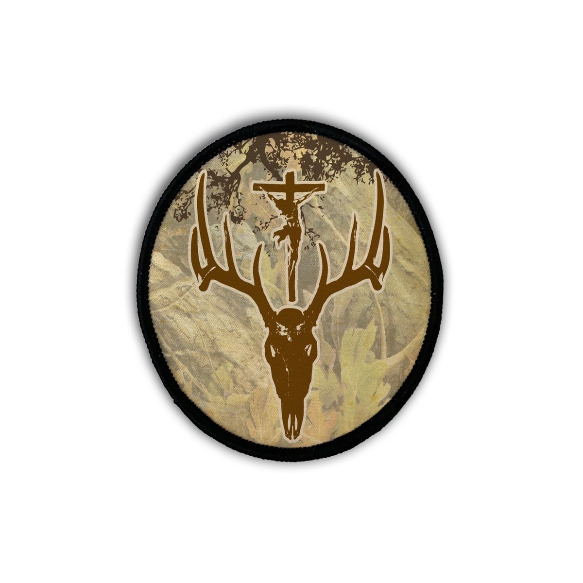 St. Hubert Circle Iron-On Patch 2