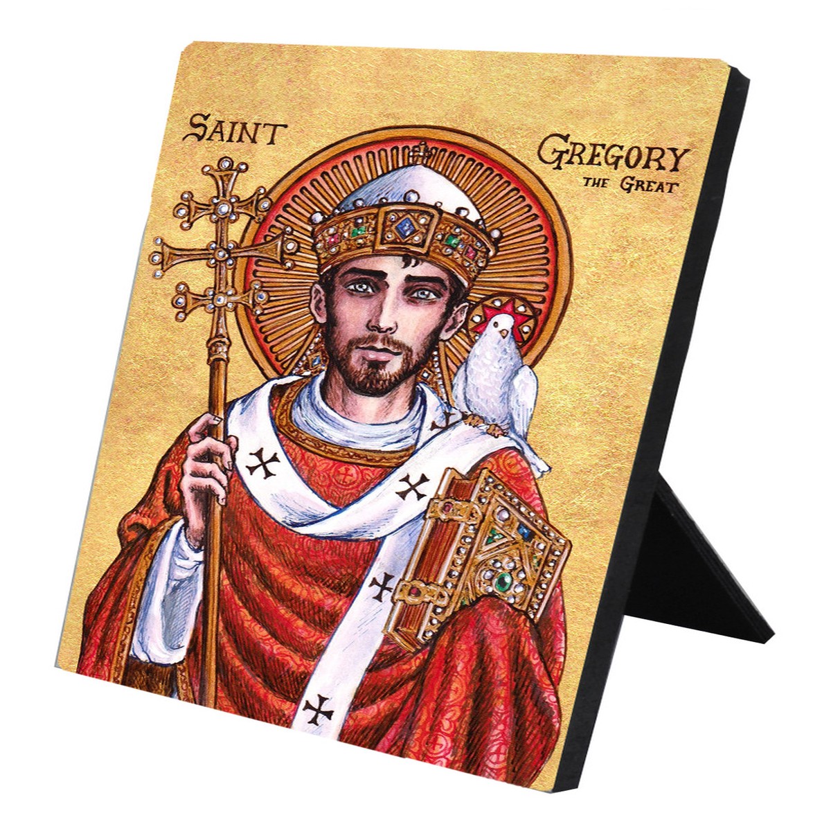Theophilia St. Gregory Desk Plaque