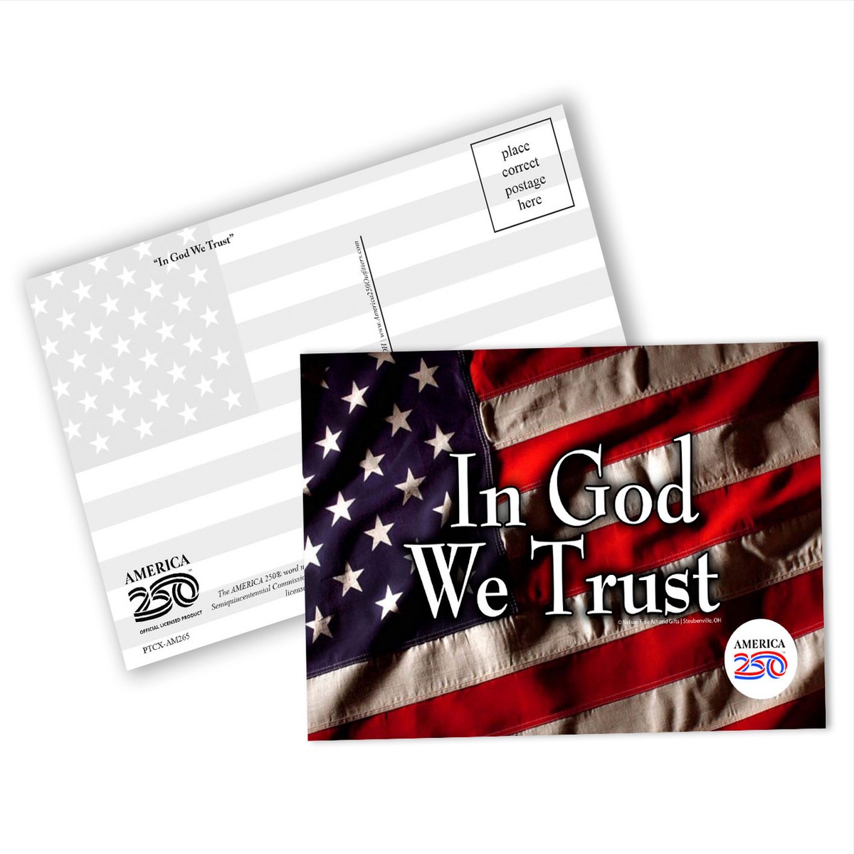 In God We Trust Postcard