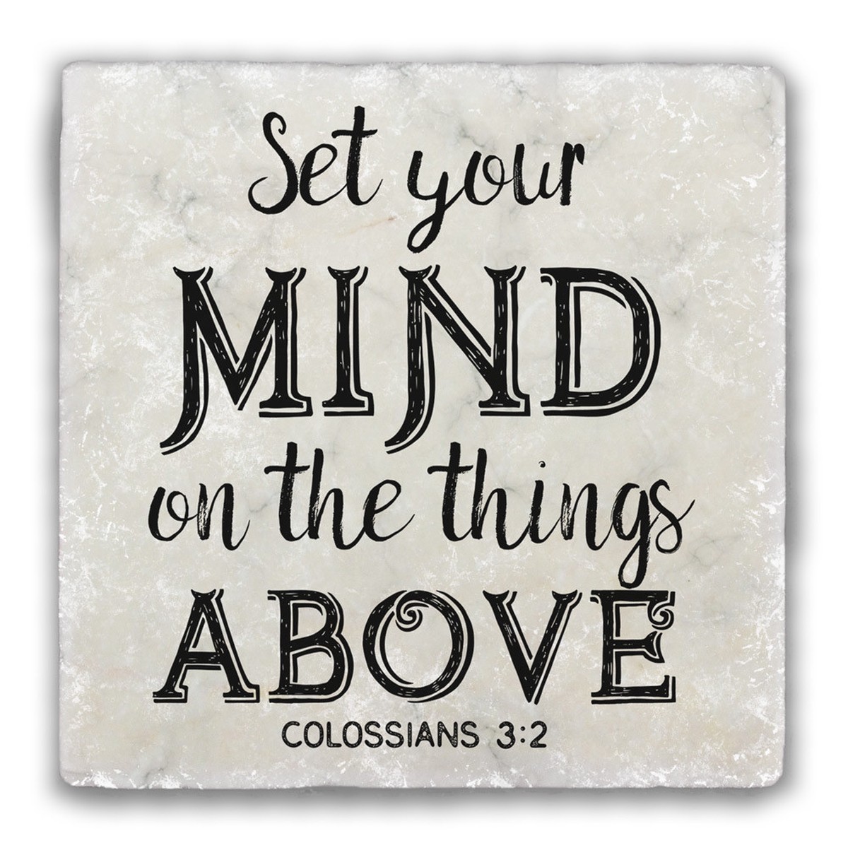 "Set Your Mind" Tumbled Stone Tile