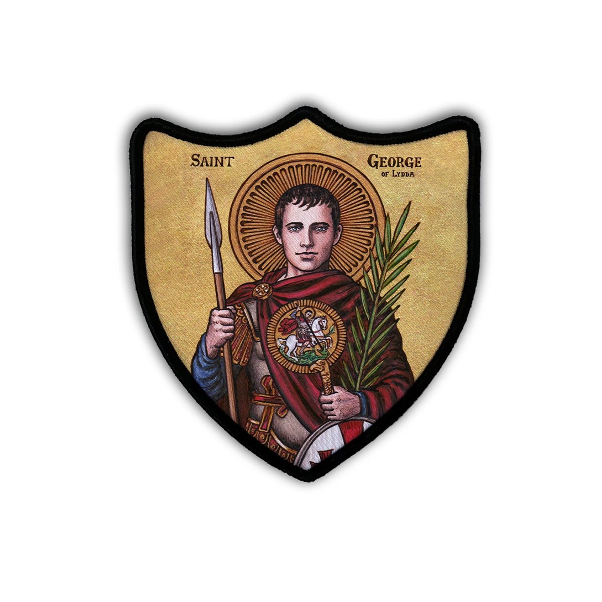 Theophilia St. George Shield Iron-On Patch